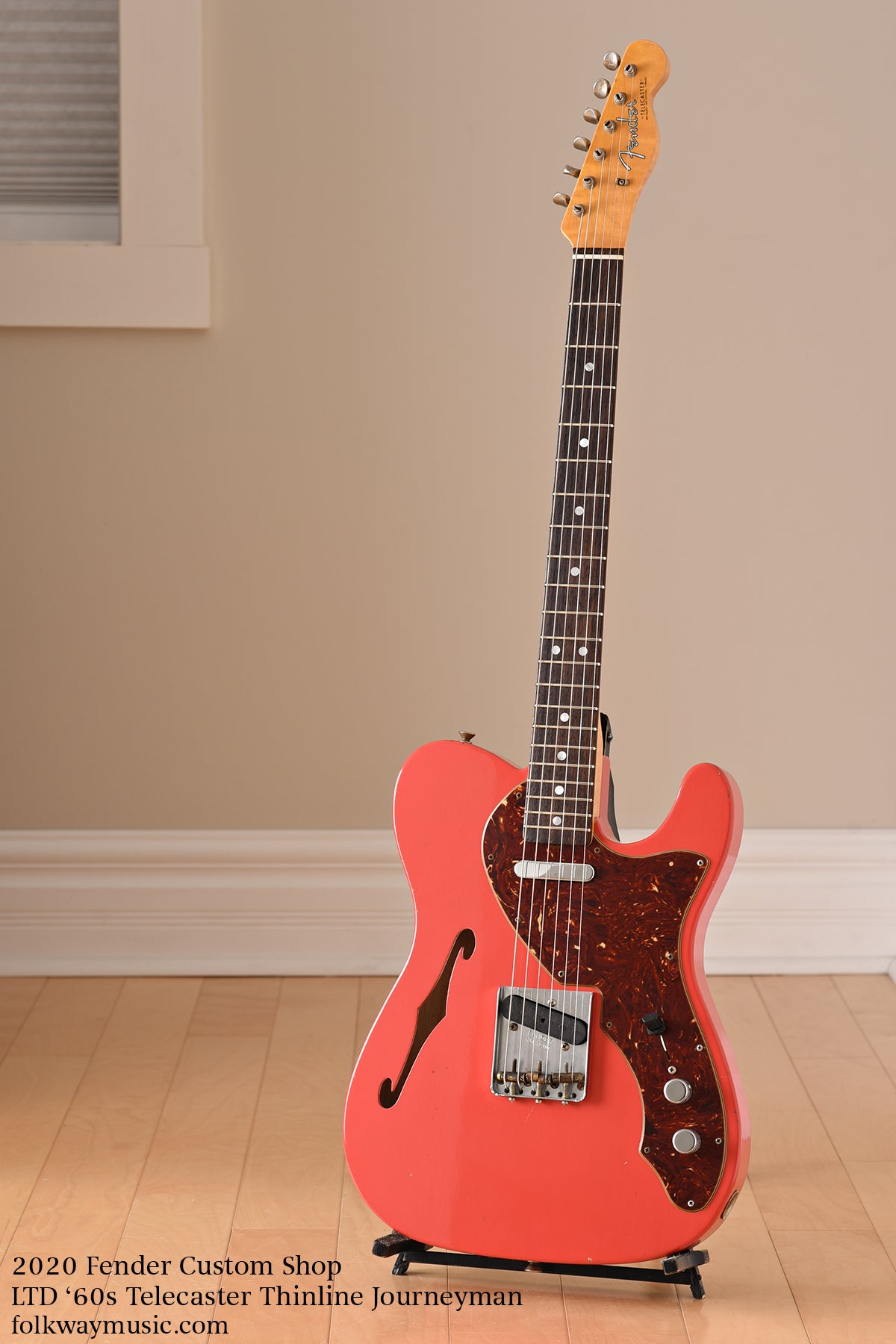 2020 Fender Custom Shop Ltd 60's Thinline Telecaster Journeyman Relic