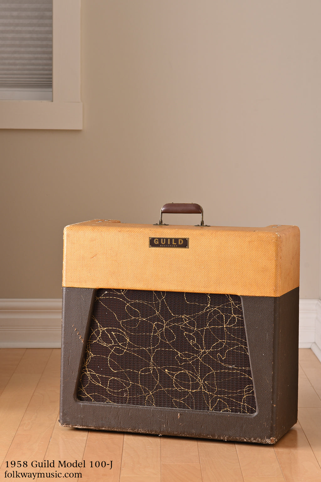 1958 Guild Model 100-J Amp
