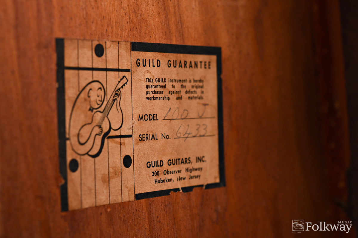 1958 Guild Model 100-J Amp