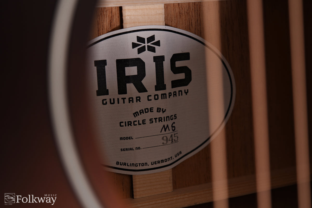 Iris MS-00 Red Spruce, Stutman Spec