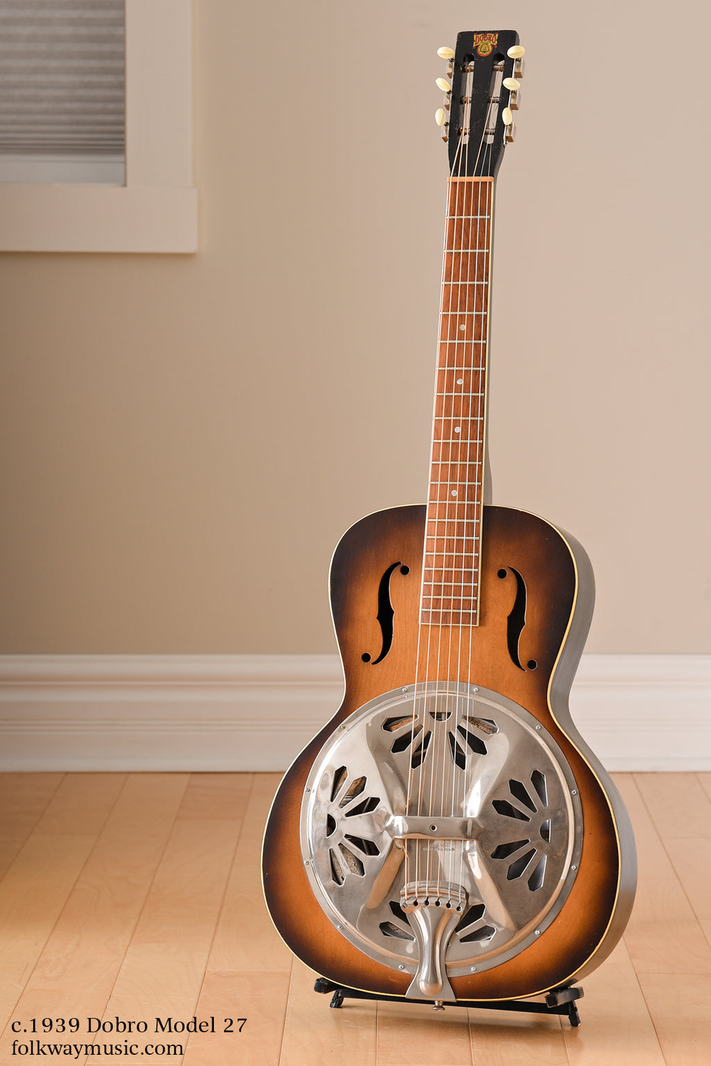 c.1939 Dobro Model 27 Squareneck