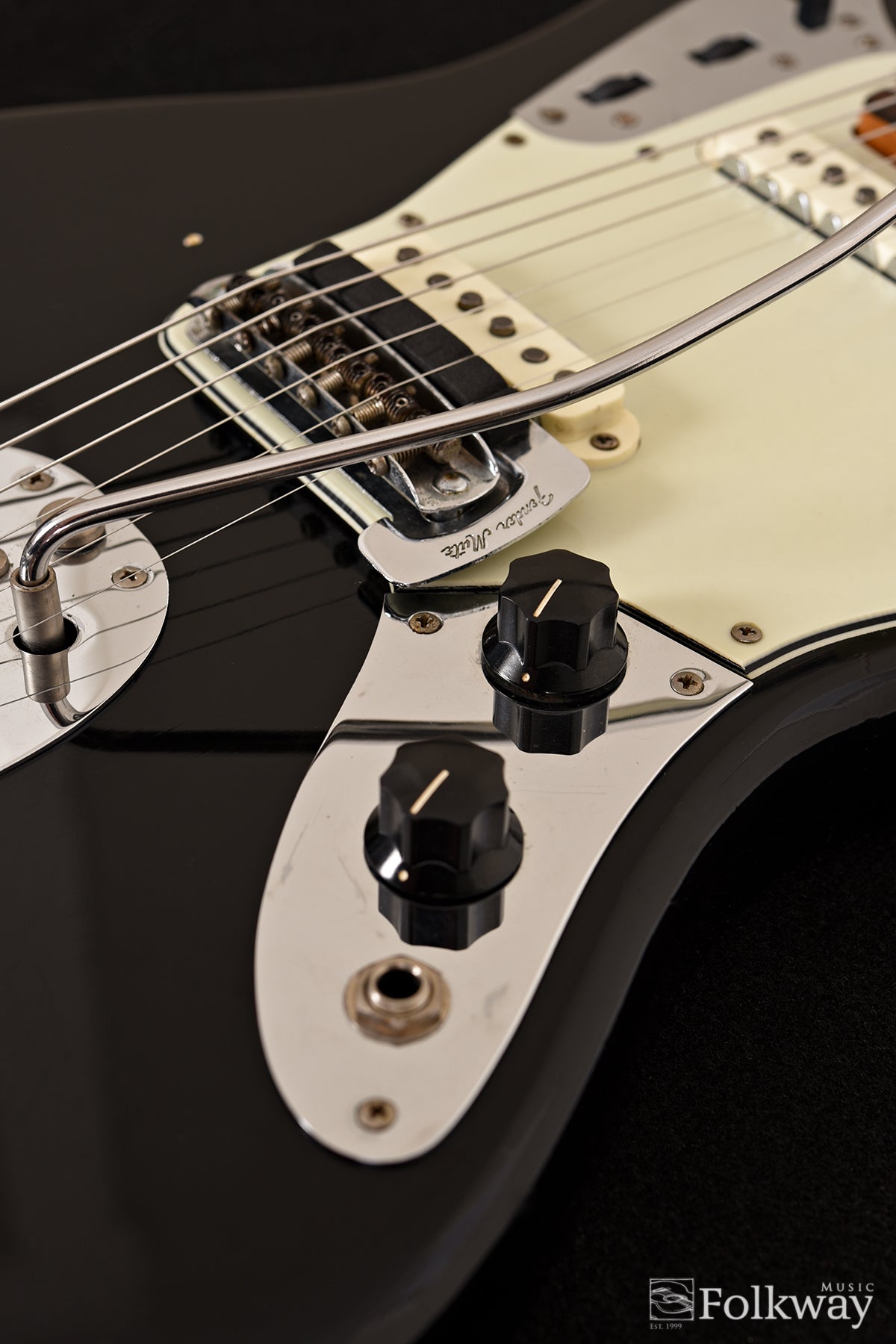 1964 Fender Jaguar, Factory Black