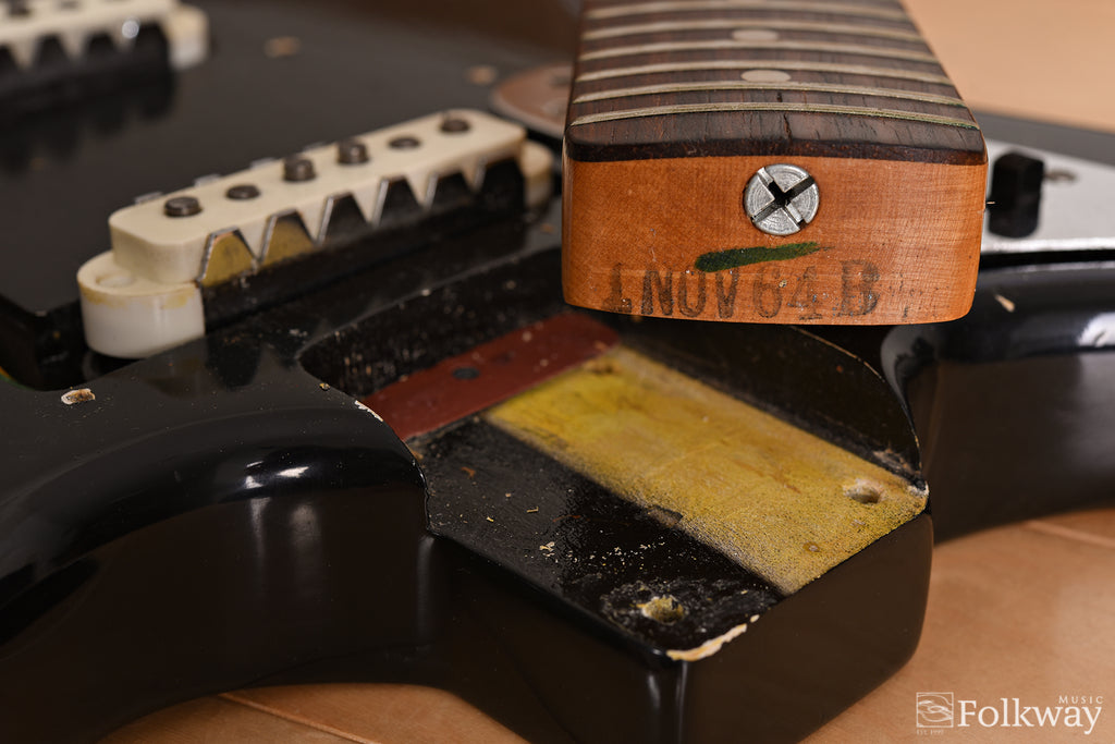 1964 Fender Jaguar, Factory Black