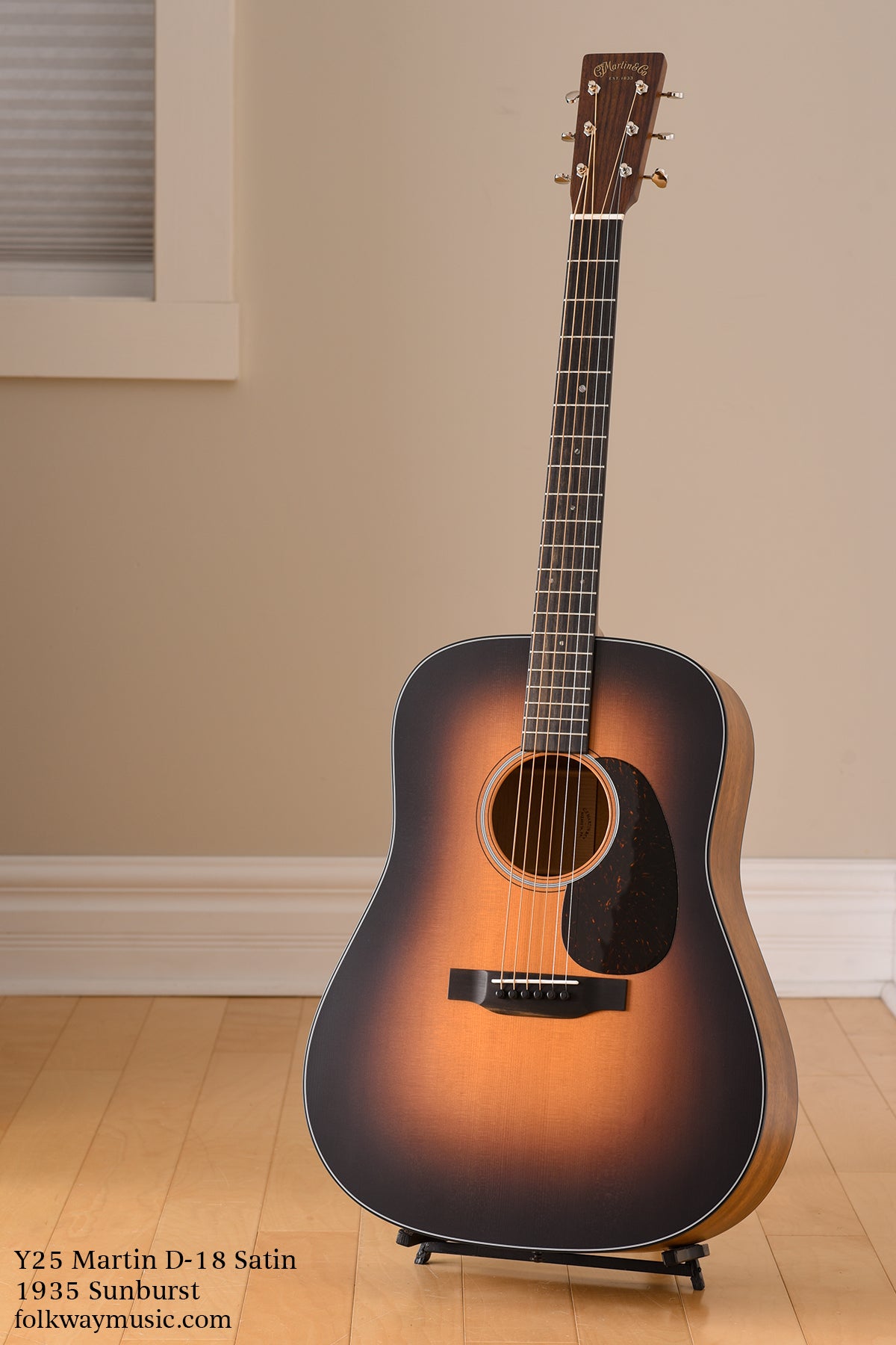 Martin D-18 Satin 1935 Sunburst