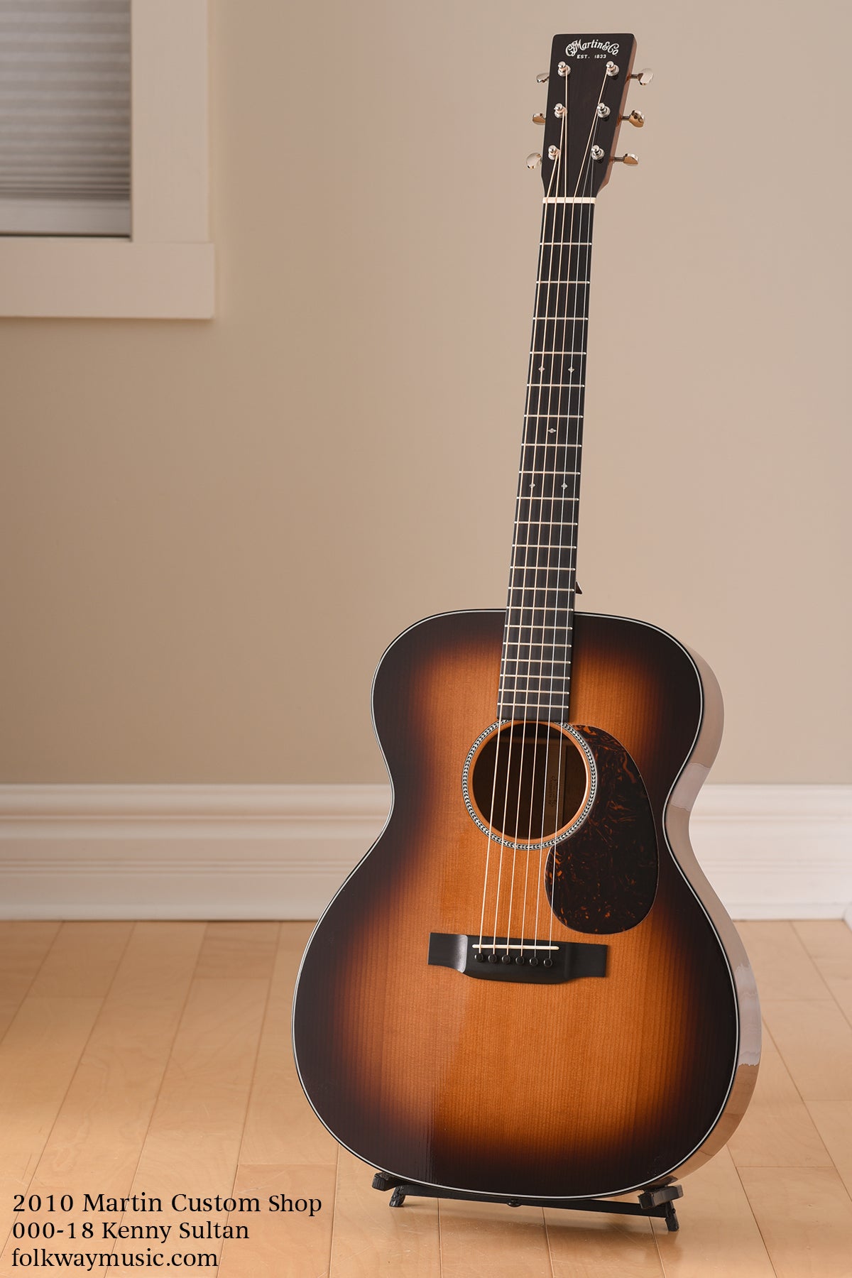 2010 Martin Custom Shop 000-18 Kenny Sultan