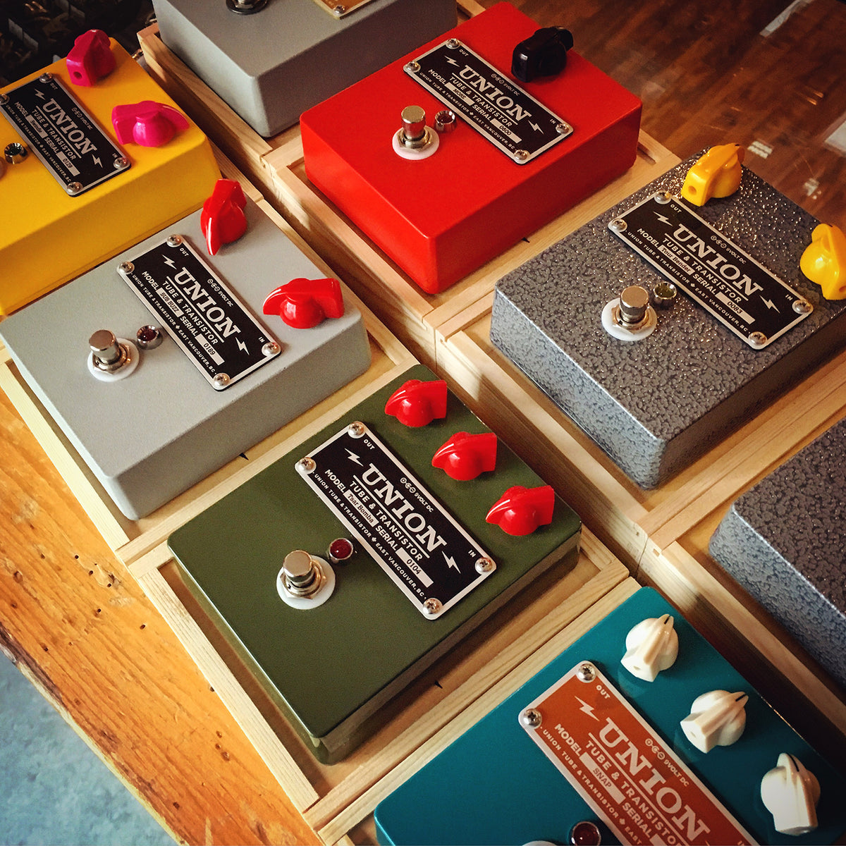 Union Tube & Transistor Pedals