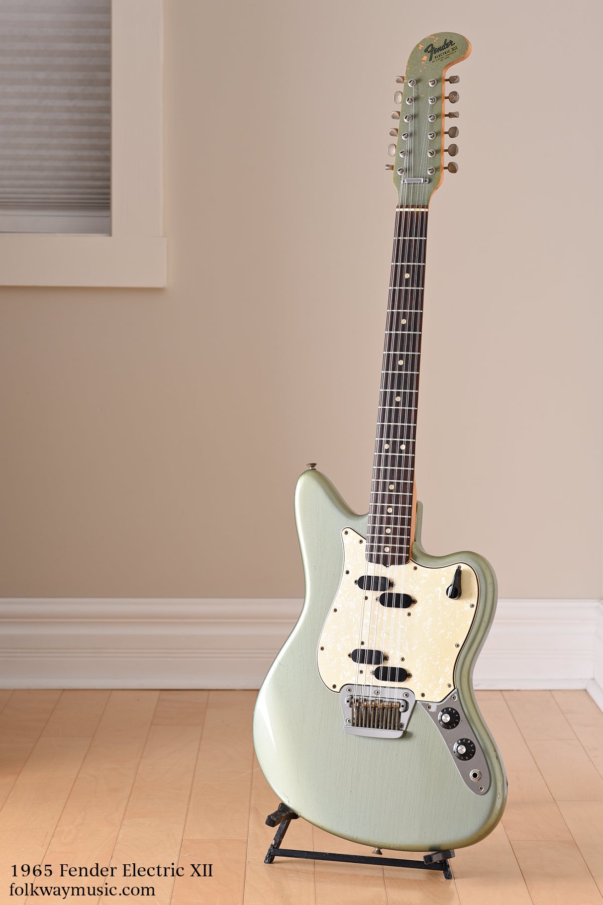 1965 Fender Electric XII, Blue Ice Metallic