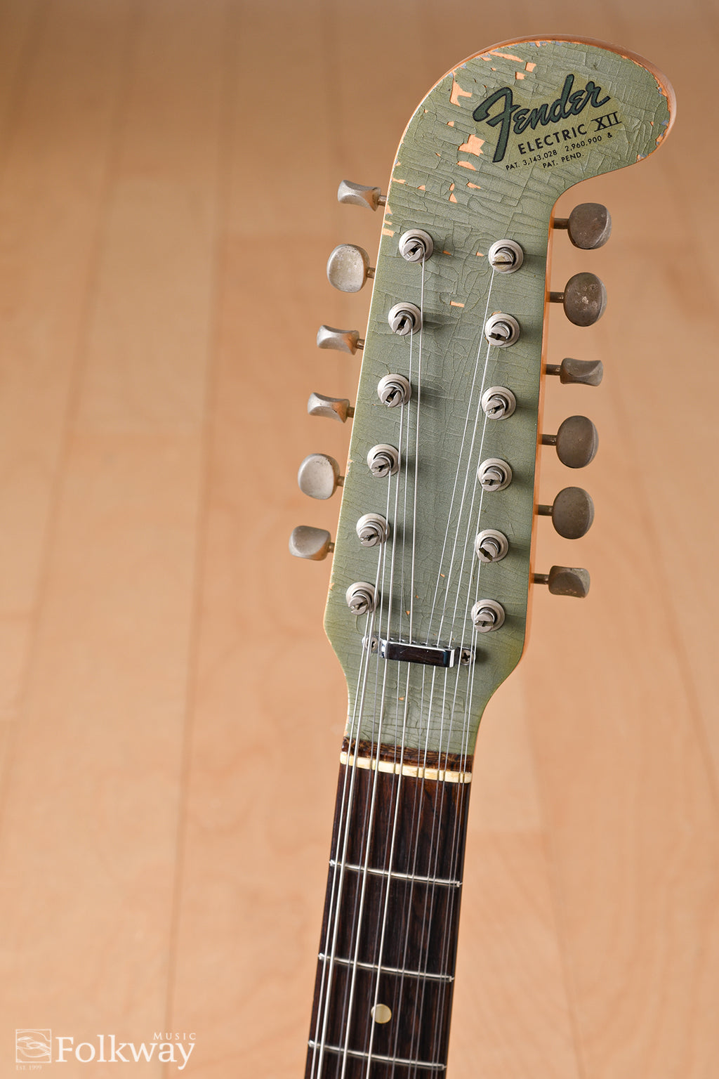 1965 Fender Electric XII, Blue Ice Metallic
