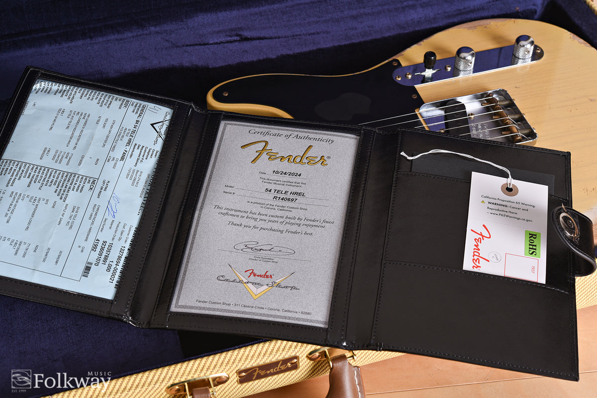 2024 Fender Custom Shop ’54 Telecaster Heavy Relic