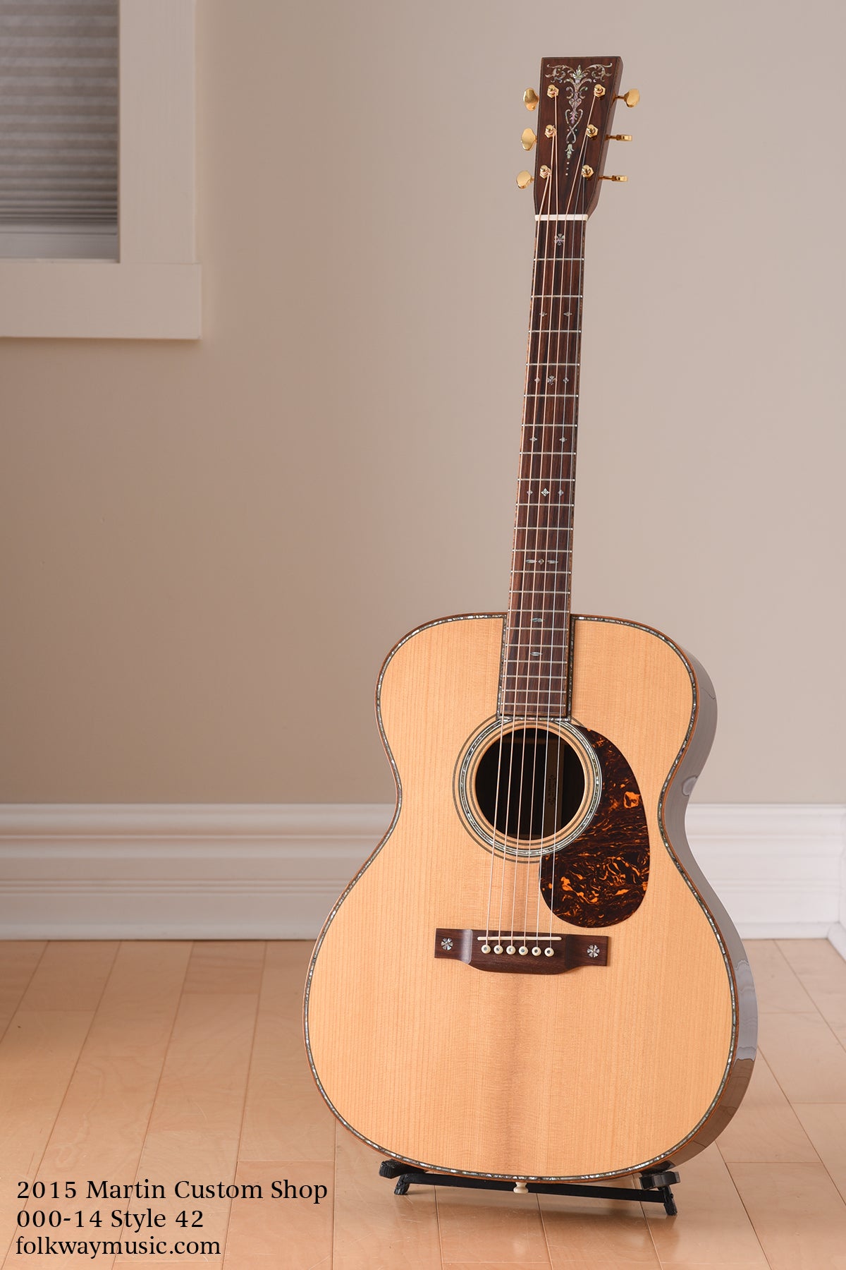 2015 Martin Custom Shop 000-14 Style 42