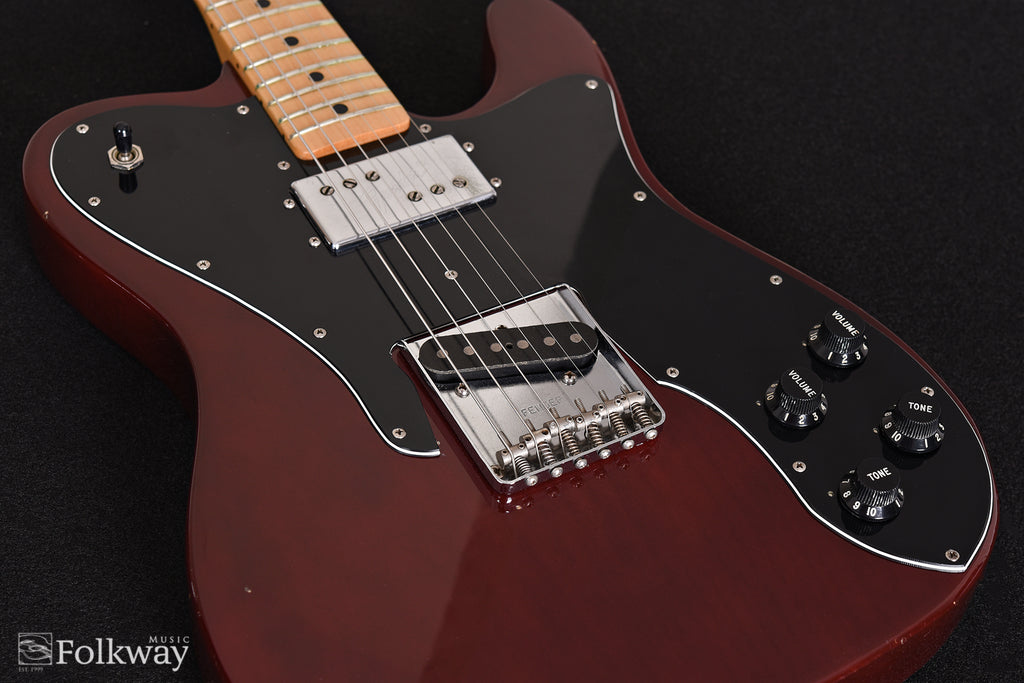 1978 Fender Telecaster Custom - Wine Red