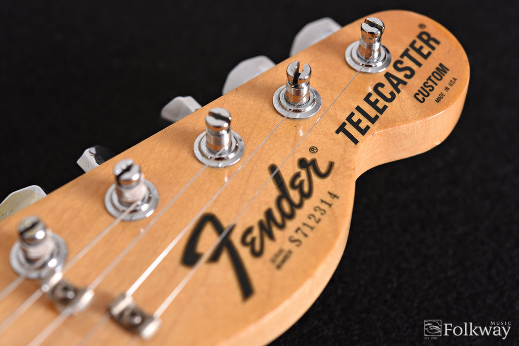 1978 Fender Telecaster Custom - Wine Red
