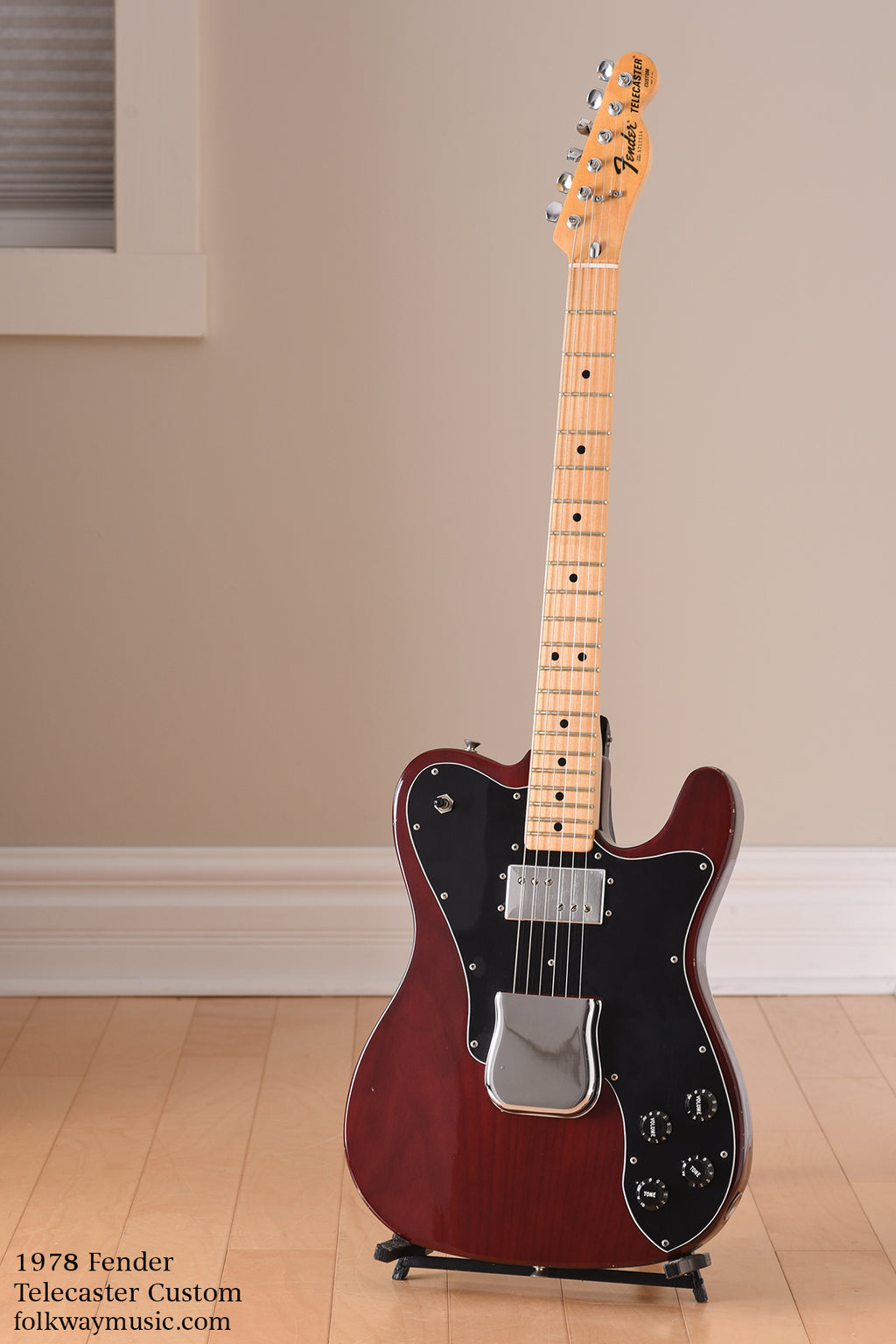 1978 Fender Telecaster Custom - Wine Red