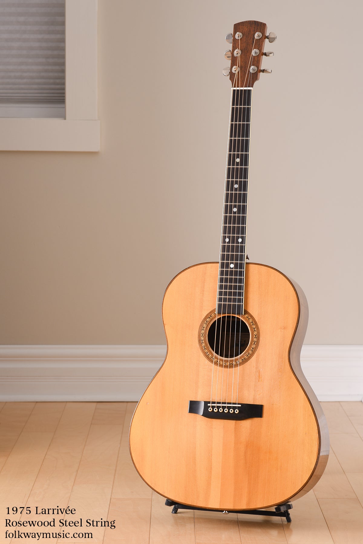 1975 Larrivée Rosewood Steel String