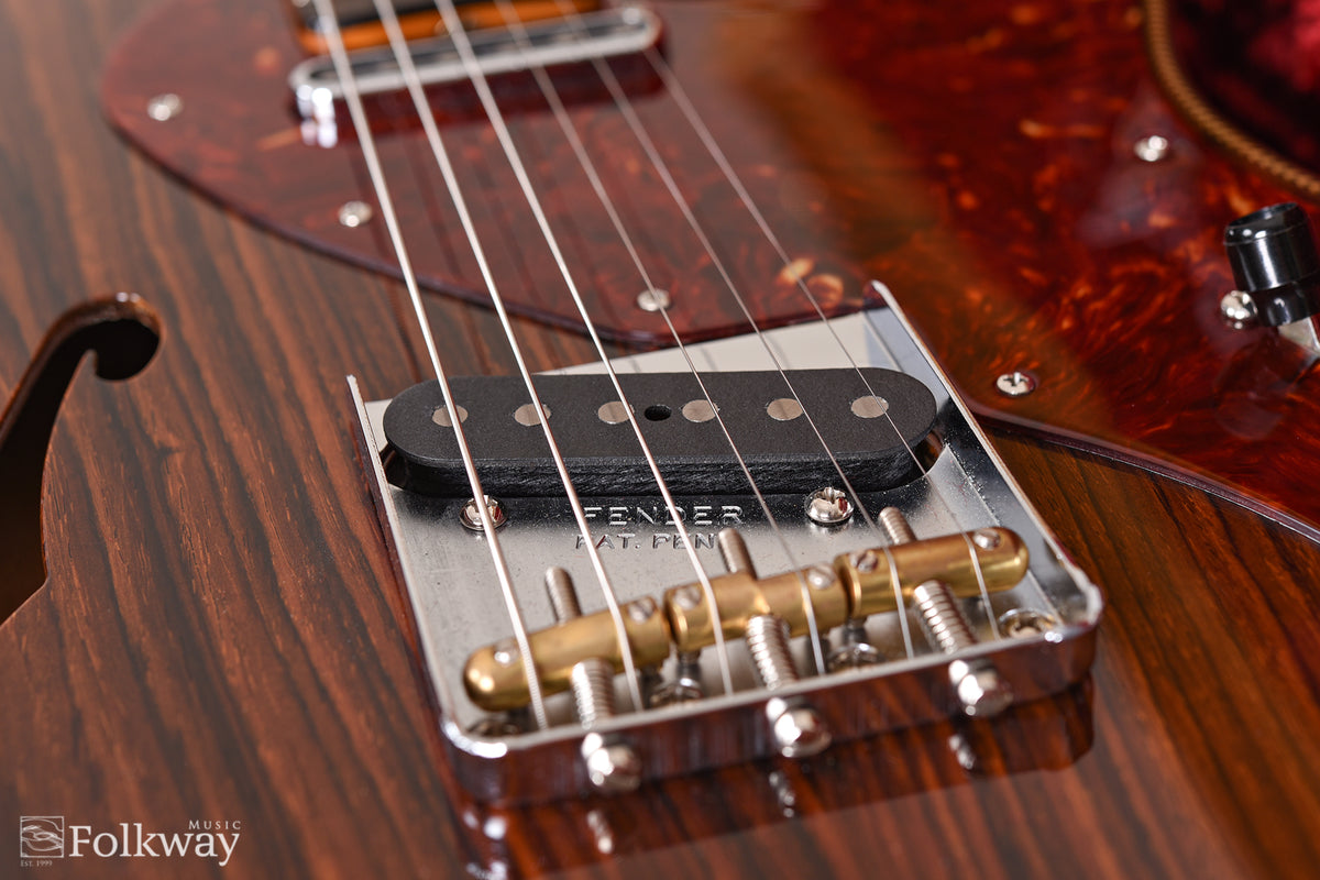 2020 Fender Custom Shop Artisan Cocobolo Thinline Telecaster