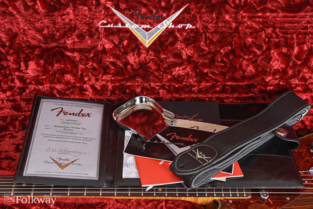 2020 Fender Custom Shop Artisan Cocobolo Thinline Telecaster