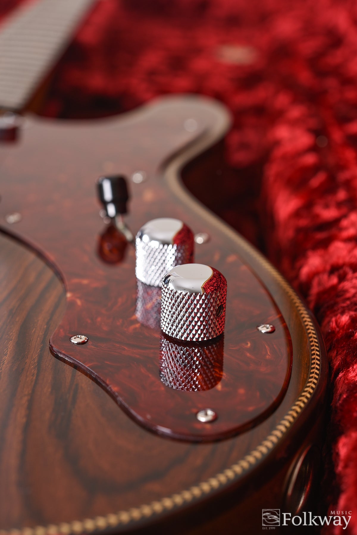 2020 Fender Custom Shop Artisan Cocobolo Thinline Telecaster