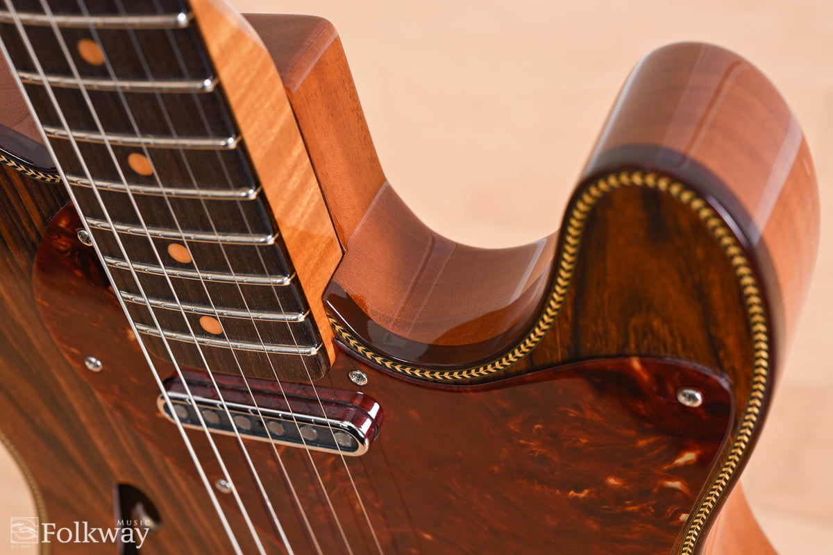 2020 Fender Custom Shop Artisan Cocobolo Thinline Telecaster