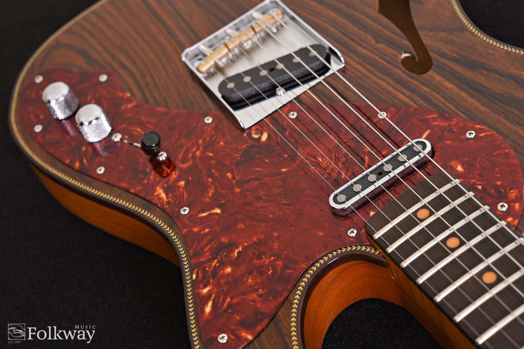 2020 Fender Custom Shop Artisan Cocobolo Thinline Telecaster