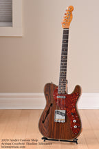 2020 Fender Custom Shop Artisan Cocobolo Thinline Telecaster