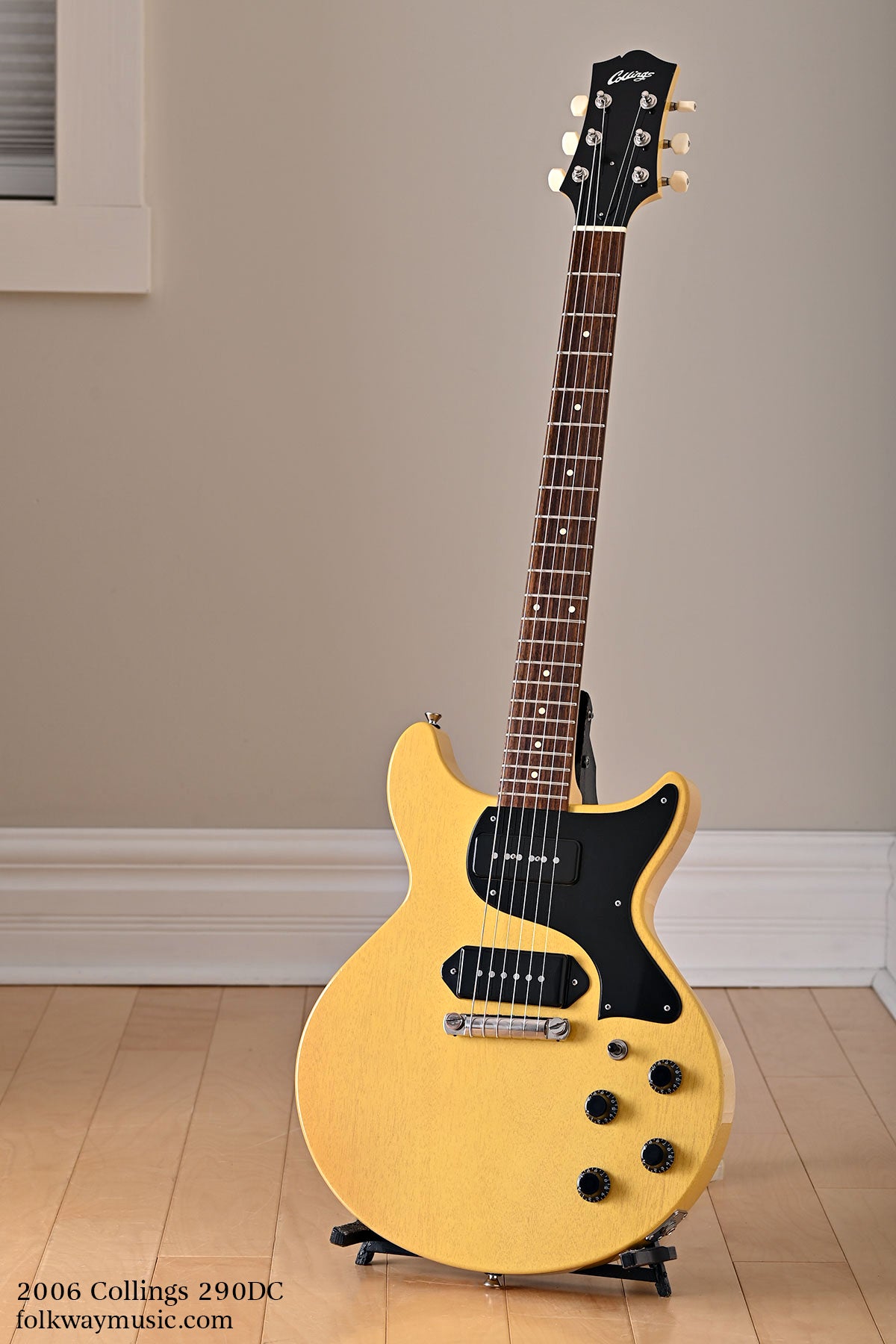 2006 Collings 290DC, TV Yellow