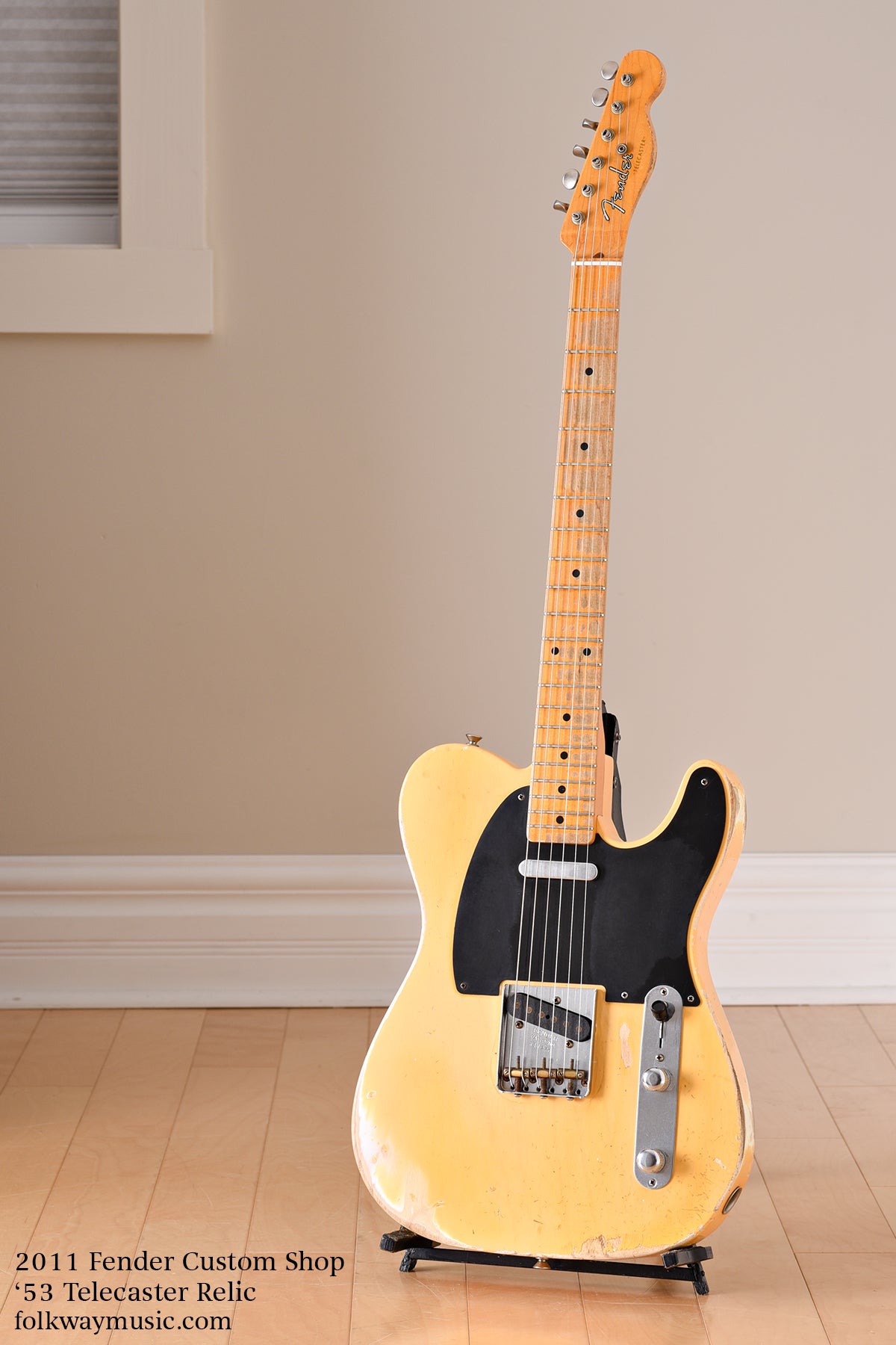 2011 Fender Custom Shop ’53 Telecaster Heavy Relic