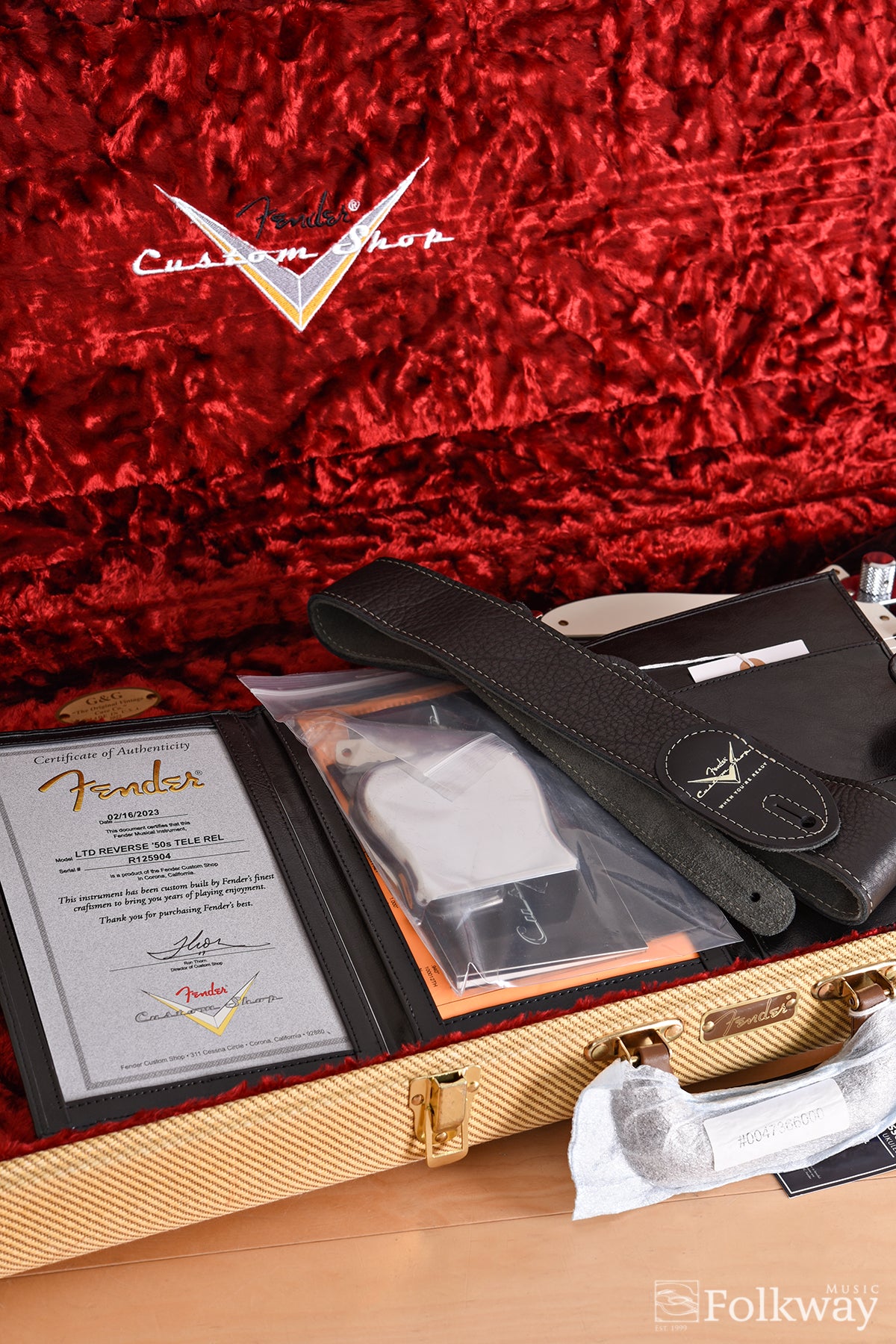 2023 Fender Custom Shop LTD Reverse '50s Telecaster Relic