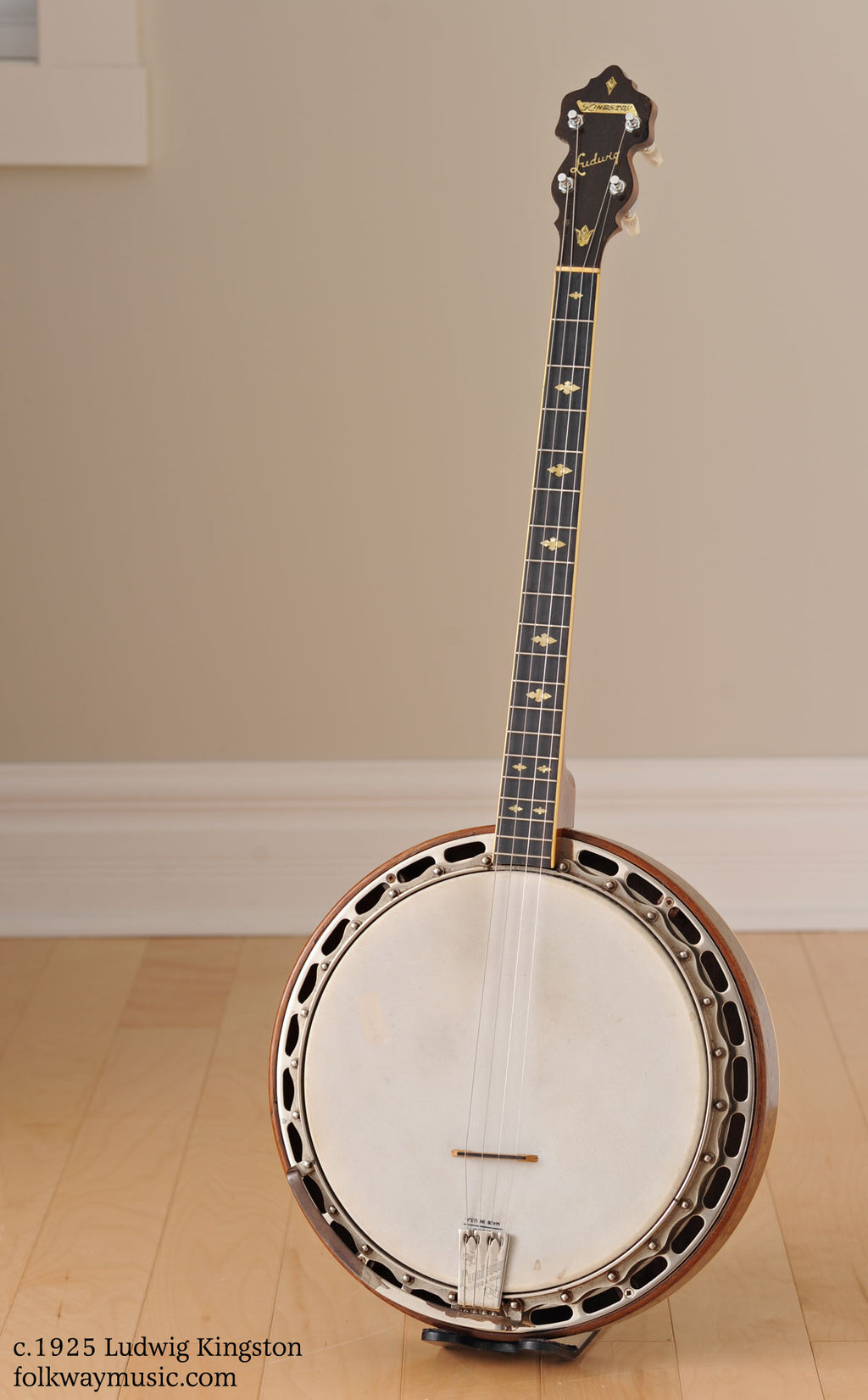 1925 Ludwig Kingston Tenor Banjo
