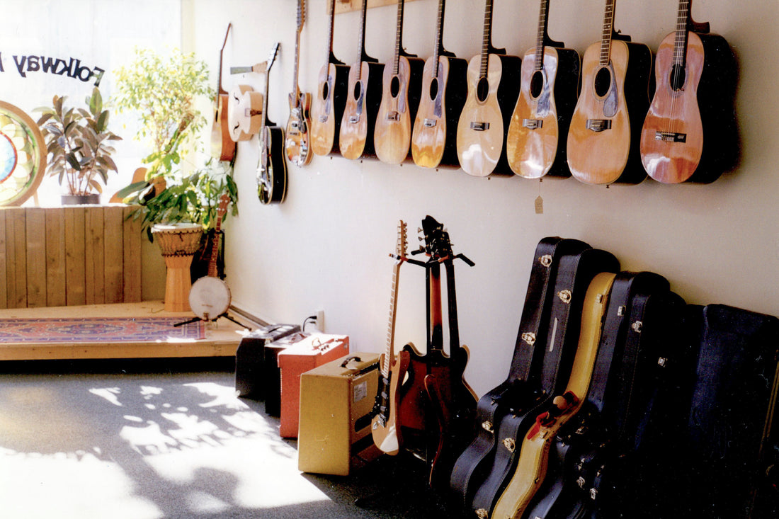 The modest beginnings of retail at Folkway.