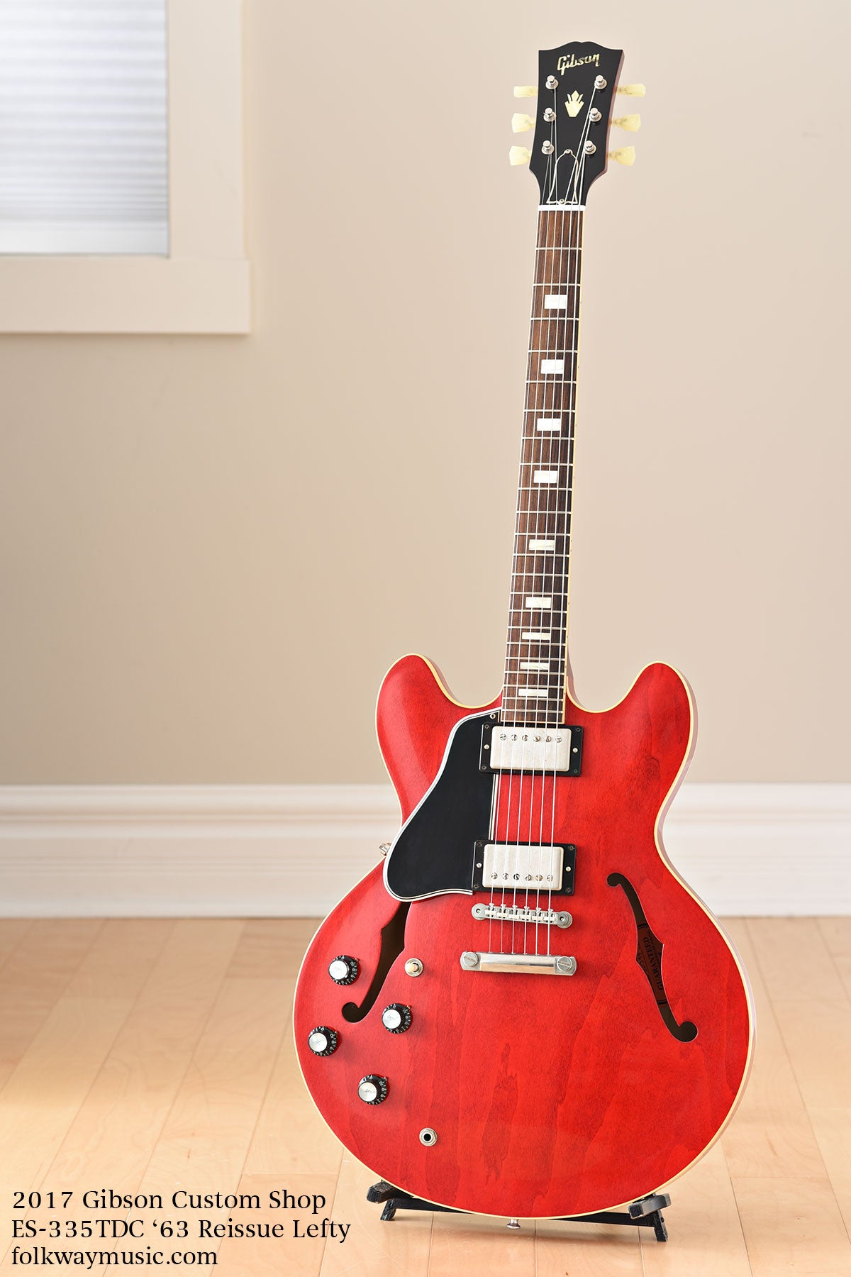 2015 Gibson Custom Shop ES-335TDC '63 RI Lefty