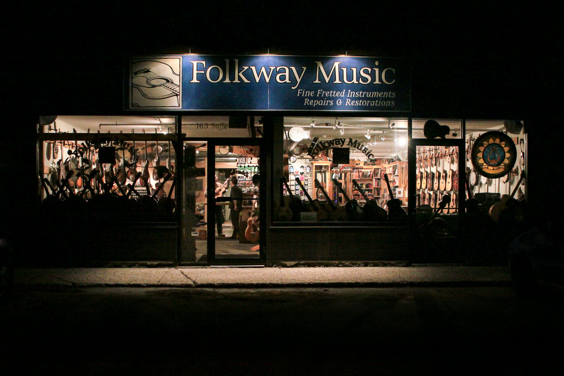 The larger Folkway Storefront, sometime around 2012.