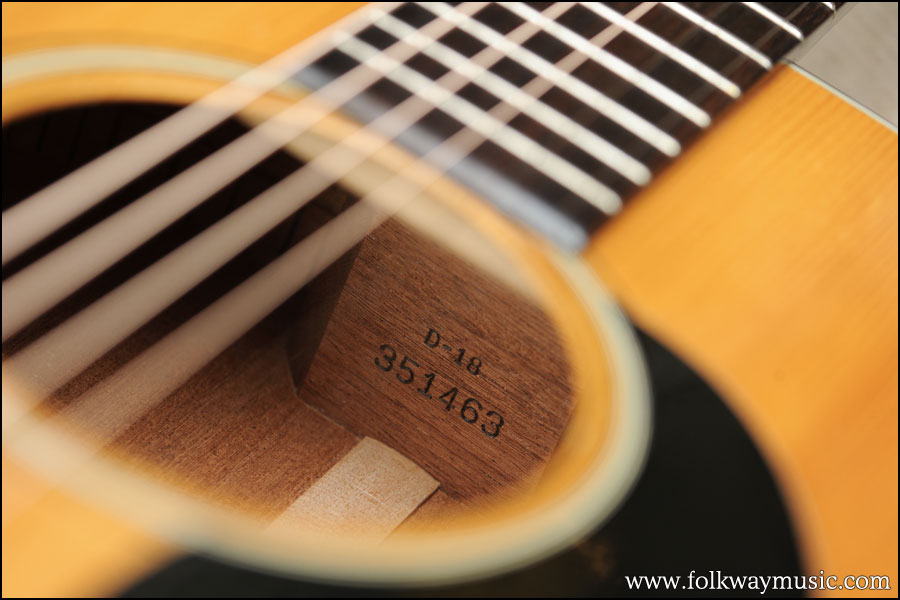 1974 Martin D-18