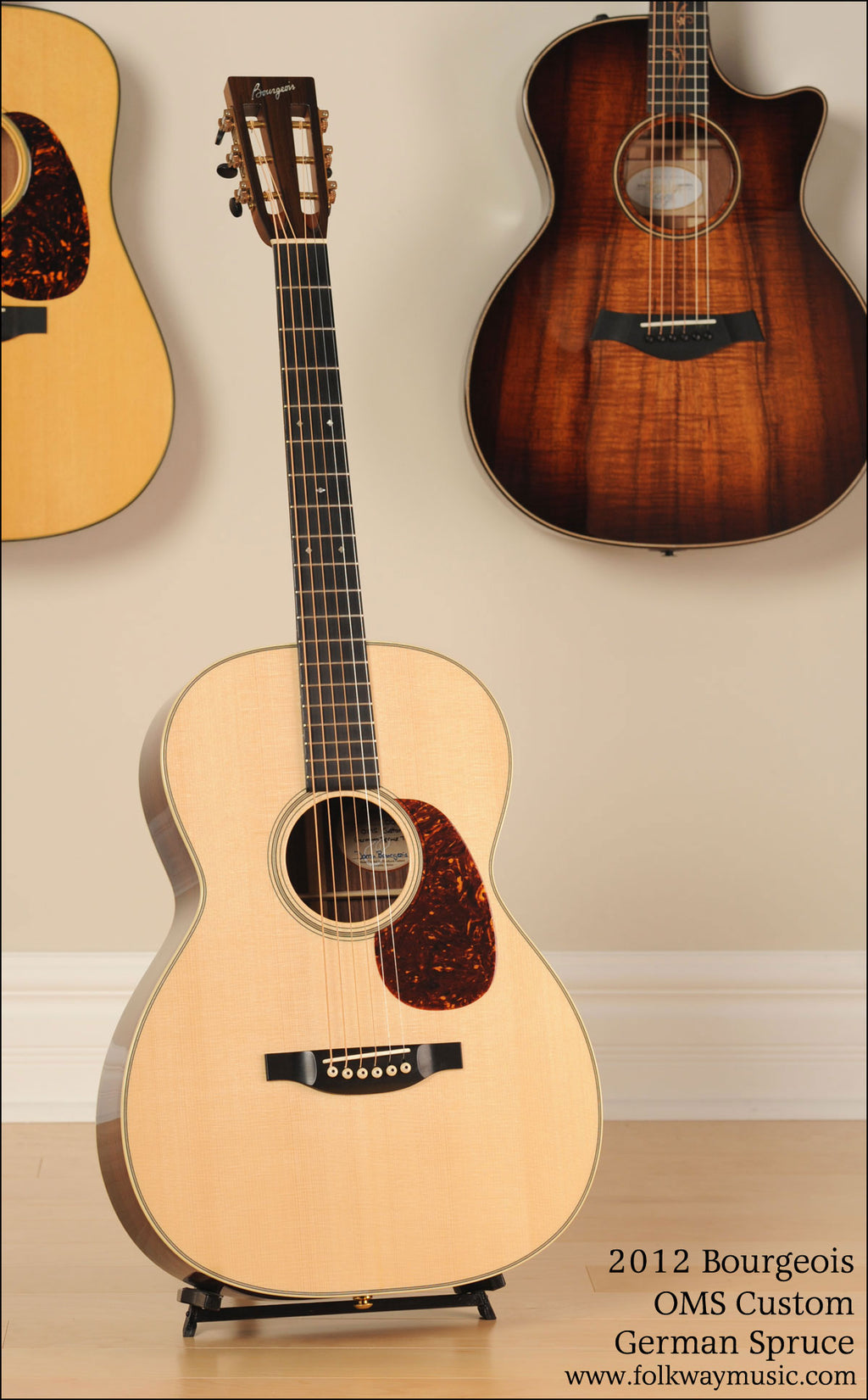 2012 Bourgeois OMS Custom German Spruce