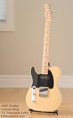 1997 Fender Custom Shop 1952 Telecaster Lefty