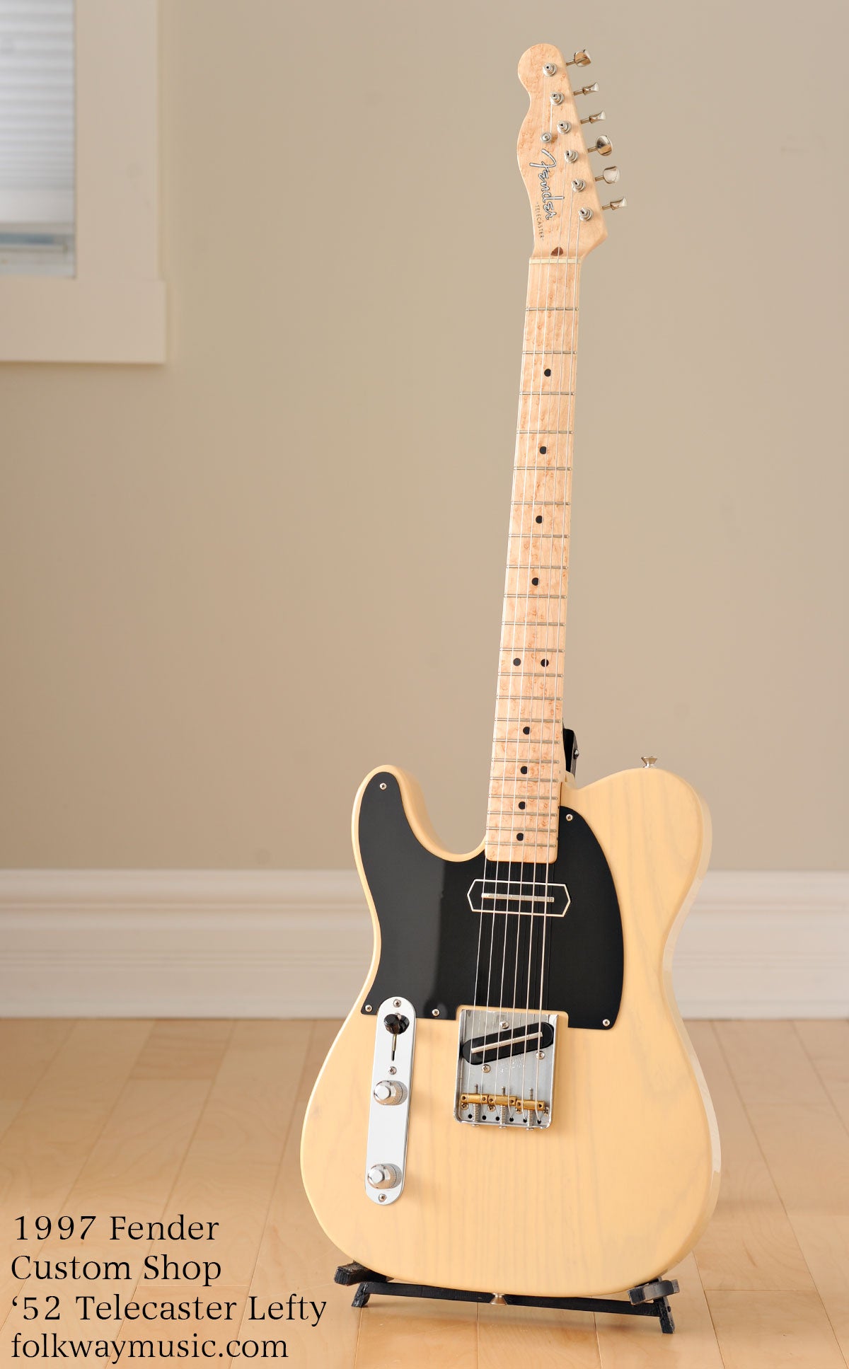 1997 Fender Custom Shop 1952 Telecaster Lefty