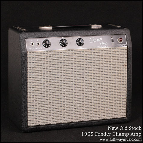 New/Old Stock 1965 Fender Champ Amp