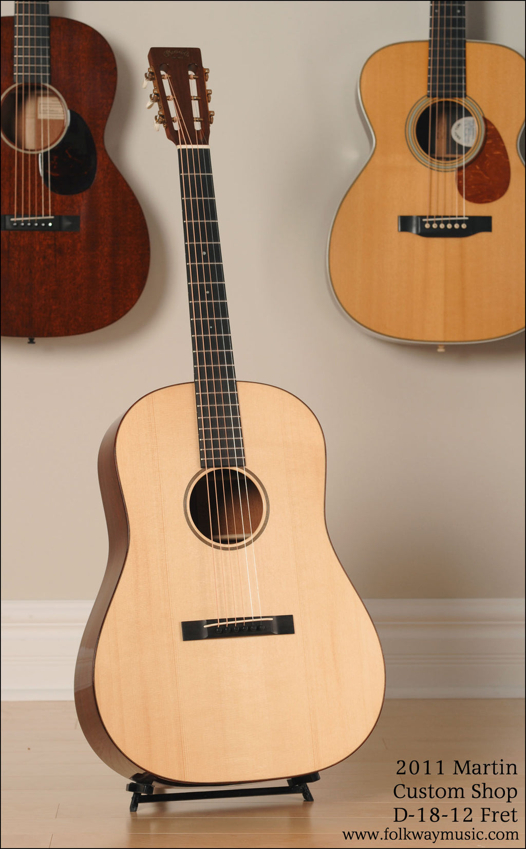 2011 Martin Custom Shop D-18 12 fret