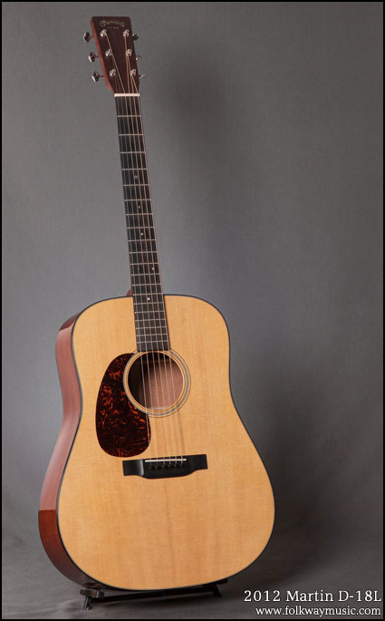 2012 Martin D-18 Lefty
