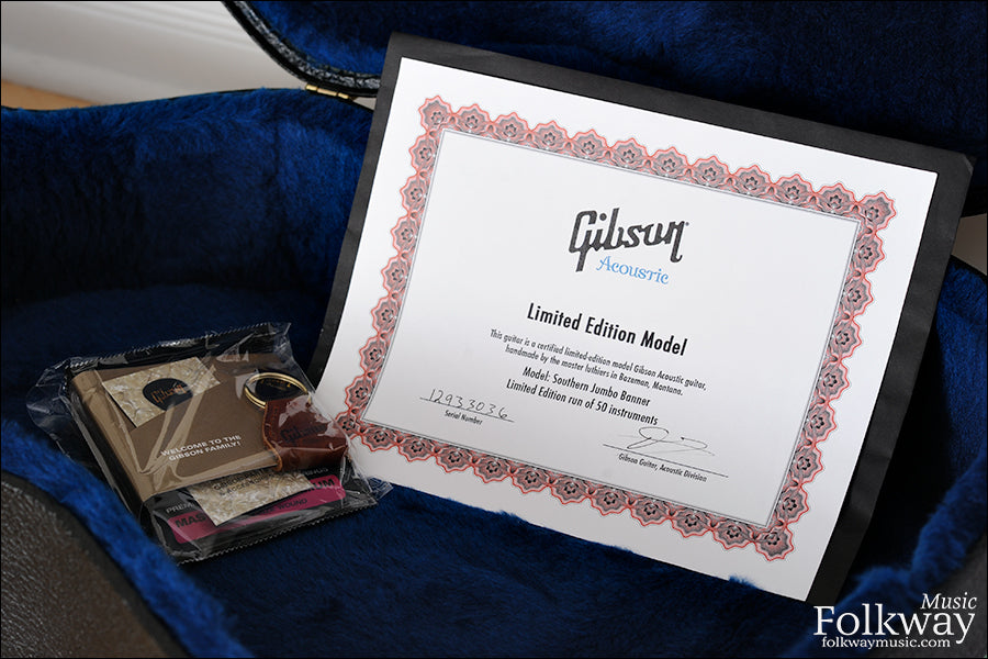 2013 Gibson Custom Shop Banner SJ