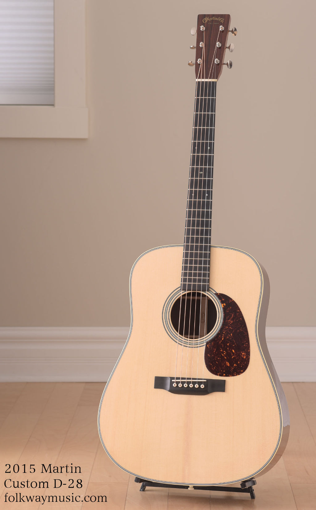 2015 Martin Custom D-28, Guatemalan Rosewood & Red Spruce