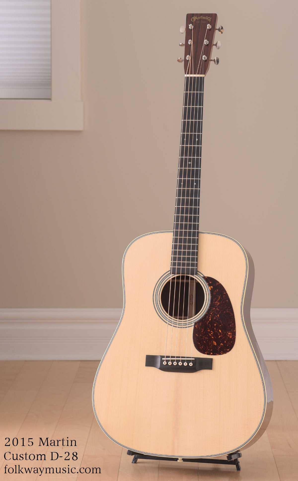 2015 Martin Custom D-28, Guatemalan Rosewood & Red Spruce