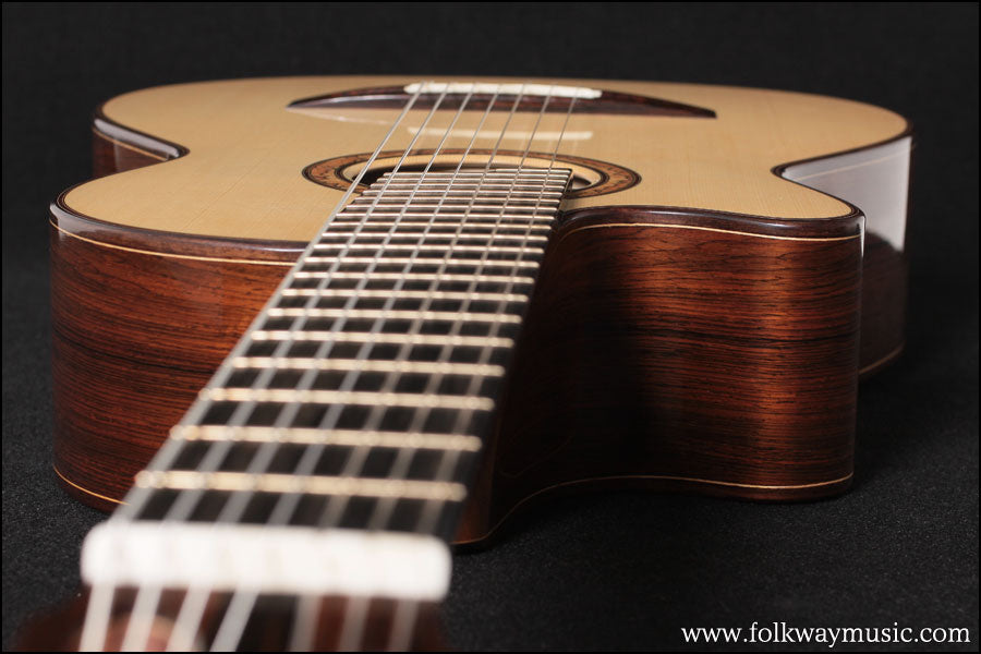 Sergei De Jonge Lefty 7 String Cutaway Concert Classical