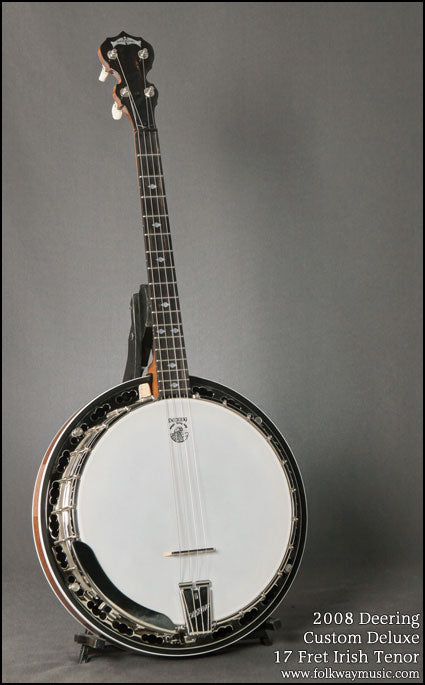 2008 Deering Custom Deluxe 17 Fret Tenor