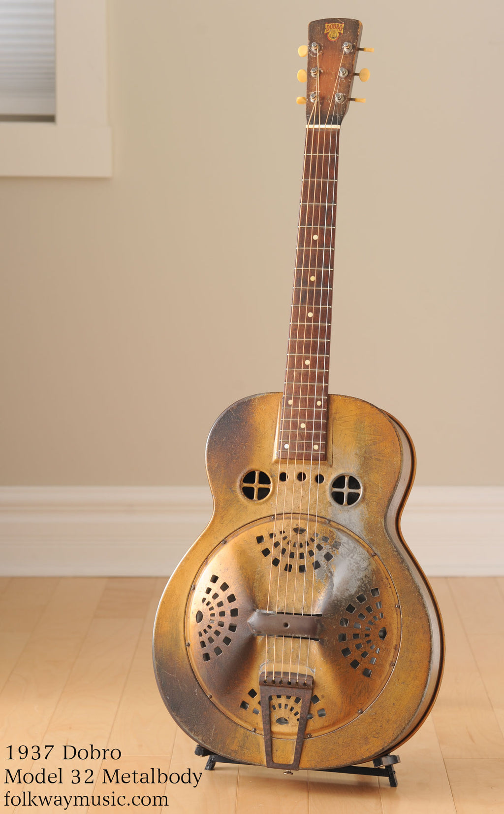 1937 Dobro Model 32 Metalbody