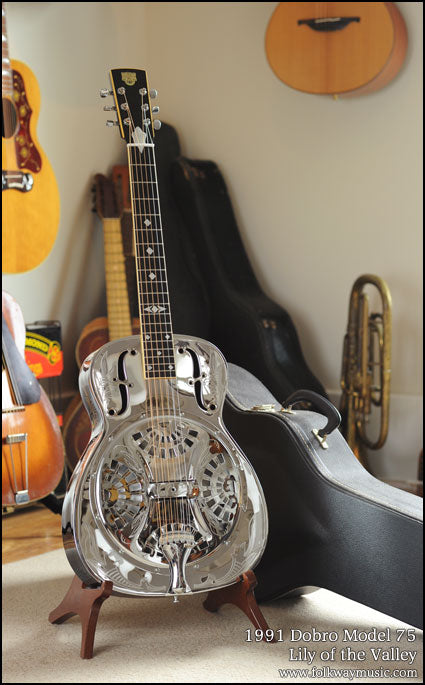 1991 Dobro Model 75 'Lily of the Valley'