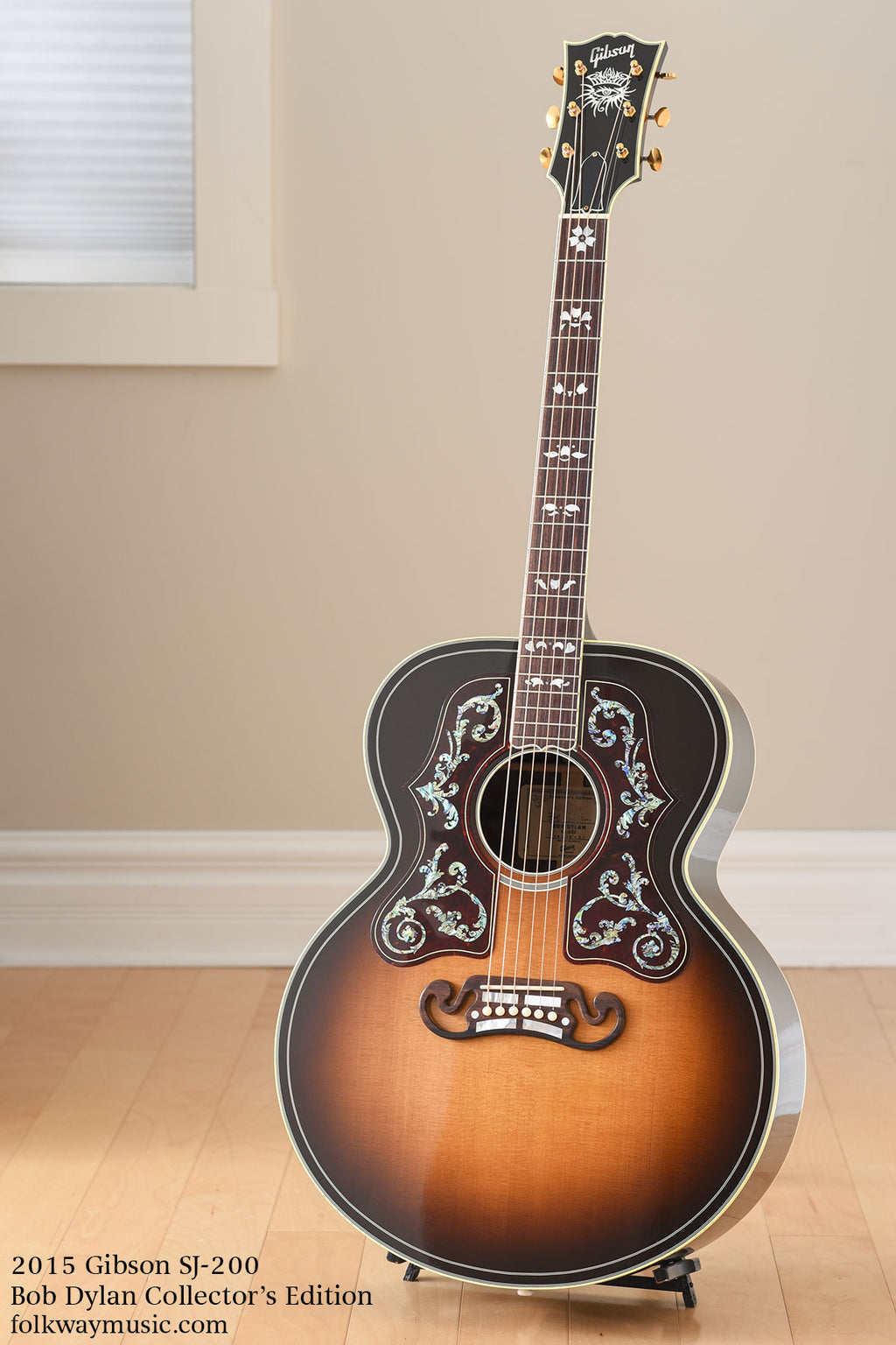2015 Gibson SJ-200 Bob Dylan Collector’s Edition