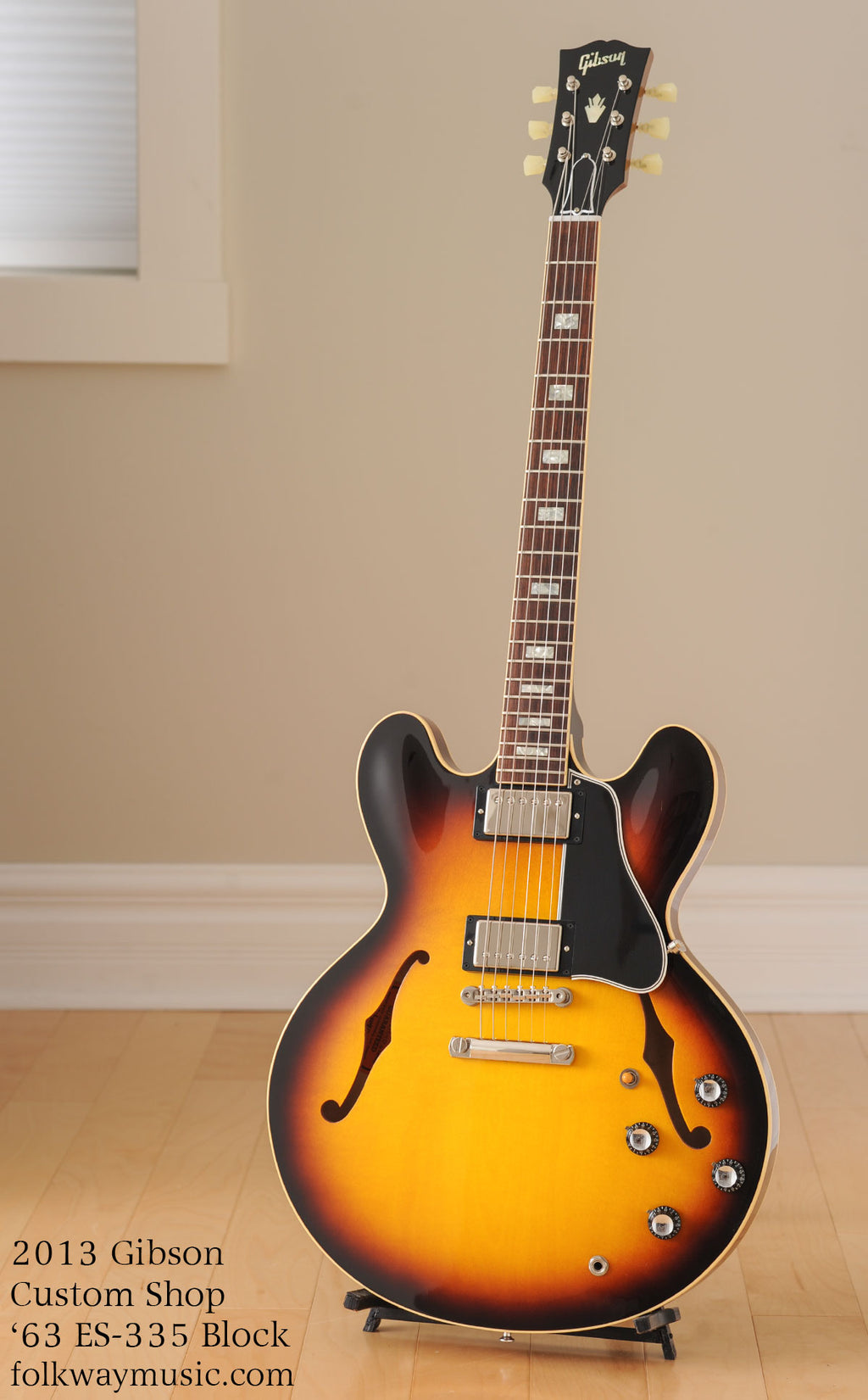 2013 Gibson Custom Shop '63 ES-335 Block Reissue