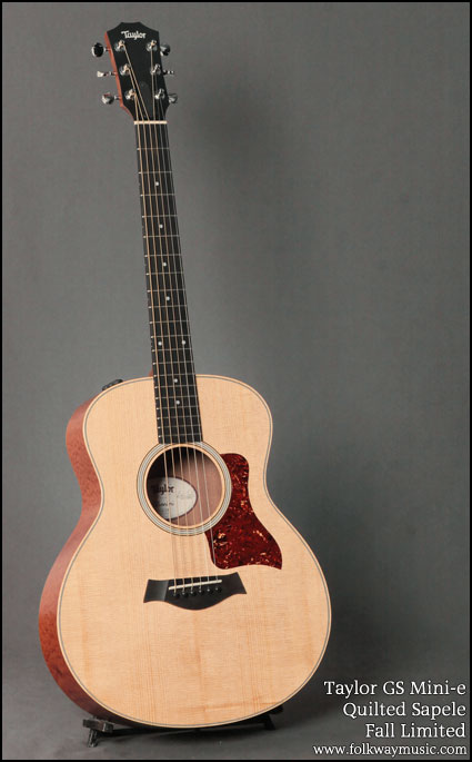 Taylor GS Mini-e Quilted Sapele Fall Limited