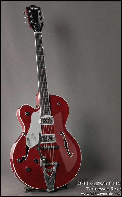 2011 Gretsch 6119 Lefty "Tennessee Rose"