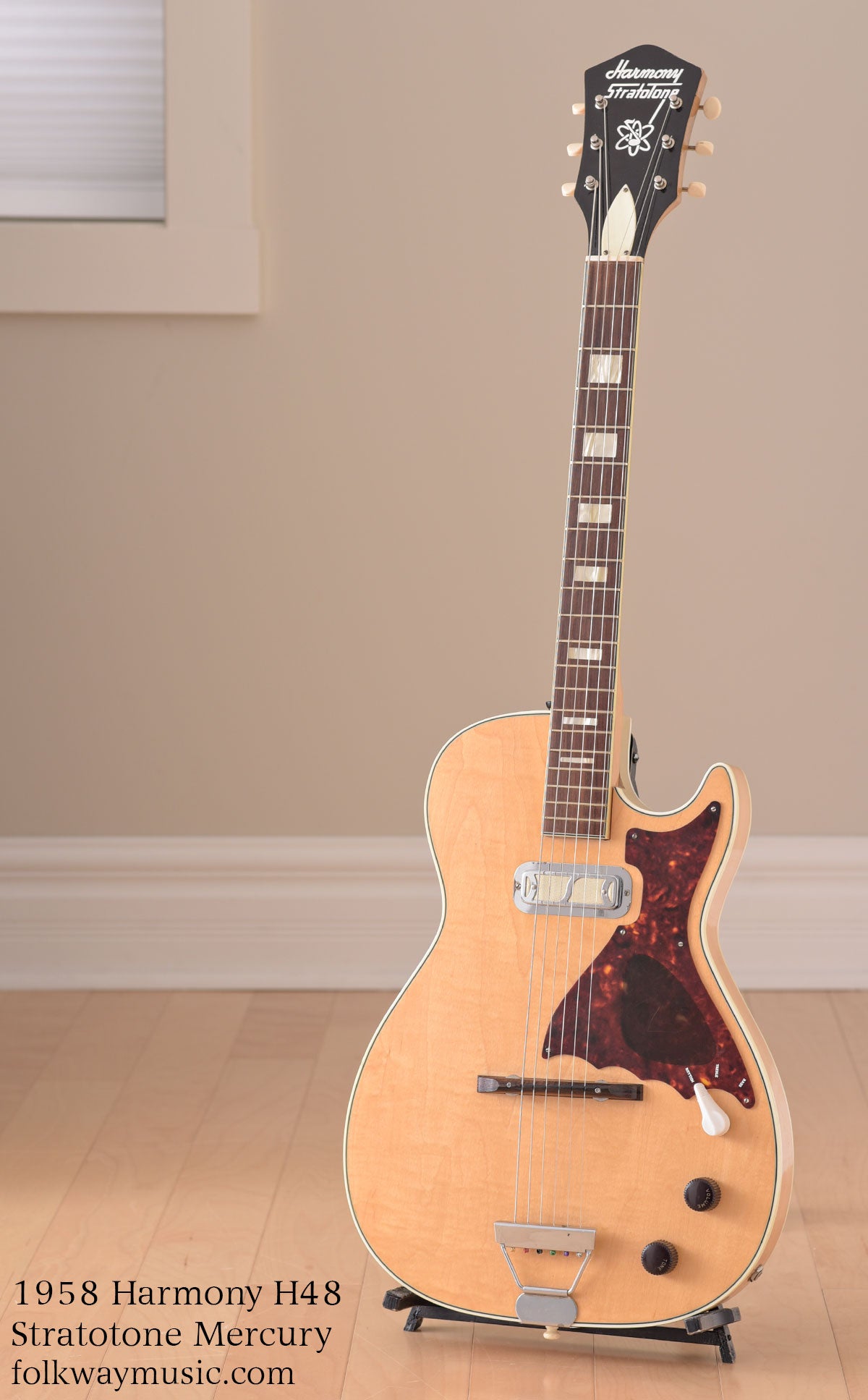 1958 Harmony H48 Stratotone Mercury